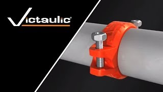 Victaulic Original Grooved Coupling Assembly Animation [upl. by Winnick]