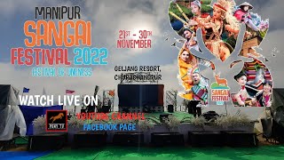 MANIPUR SANGAI FESTIVAL 2022  DAY  4  24 NOVEMBER  LIVE FROM GELJANG RESORT CHURACHANDPUR [upl. by Aizirk211]