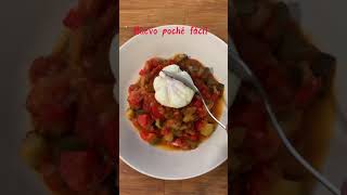 Receta fácil de huevo poché [upl. by Kcirtapnaes]