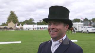 Land Rover Burghley Horse Trials 2019  Dressage Day 1 Ben Hobday [upl. by Reivazx620]