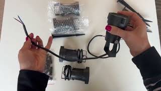 Unboxing Nice quality LED Landscape Lights [upl. by Kcirdehs588]