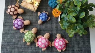 Crochet Turtle Pattern Assembly [upl. by Spalding25]