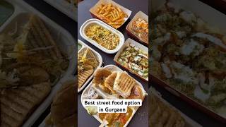 Best street food in Gurgaon chaat gurgaon pavbhaji golgappa maggi fries cheese sandwich bts [upl. by Spiers669]