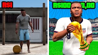 R0 PARA JOGADOR DE FUTEBOL NO GTA 5  O FILME [upl. by Anaoj]