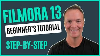 How to use Wondershare Filmora 13 to Edit Videos  Beginners Tutorial [upl. by Cadmarr756]