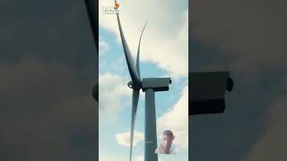 AKHIR WIND WHEEL KAISE BANATE HONGE  facts amazingsfacts shortvideos shortfeed shorts [upl. by Enwahs]