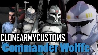 CAC Recon Commander Wolffe Comparison amp Review Clone Army Customs [upl. by Ulrick]