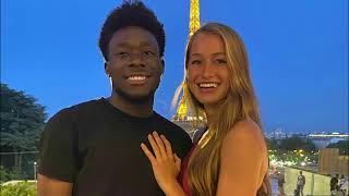 Alphonso Davies Girlfriend Jordyn Huitema is JUST TOO HOT 🔥🔥🔥 Luxury Lifestyle [upl. by Trah219]