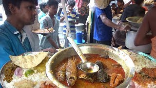 Incredible India  Lunch Starting  25 rs Only  Rice with Veg  Rice with Fish  Rice with Chicken [upl. by Aihsat757]