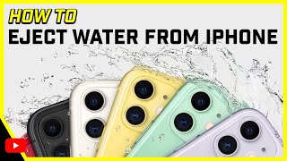 How to eject water from iPhone shorts [upl. by Namas]