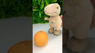 Baby T Rex Hates Healthy Food  Dinosaur Toys [upl. by Vokay]