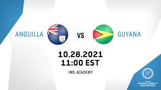 2021 Concacaf Womens Under17 Championship Qualifying  Anguilla vs Guyana [upl. by Collar]