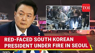 South Koreans Fume At Reckless Presidents Coup Bid Yoon Suk Yeol Stares At Impeachment [upl. by Atirec]