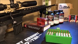 Reloading 65 Creedmoor Results Uintah Precision UPR10 [upl. by Rese]