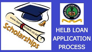 How To Apply HELB Loan As a First Time TVET Student [upl. by Eimarrej782]