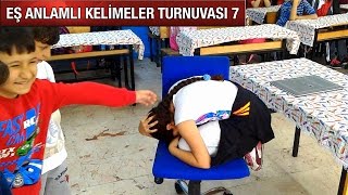 EŞ ANLAMLI KELİMELER TURNUVASI 7 DEPREM TATBİKATI [upl. by Nerahs]