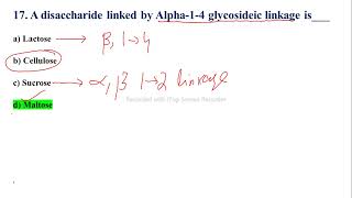 TestCarbohydrates amp Lipids Discussion by MJSChemistry with MJSppsckppscFpsc [upl. by Eberhart]