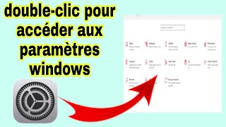 comment créer un raccourci pour accéder aux paramètres Windows 10 [upl. by Weight336]