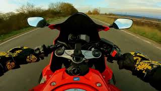 Honda CBR 650R Pure Sound  RAW  SCORPION Exhaust POV 4K FAST RIDE motorcycle honda [upl. by Linkoski]