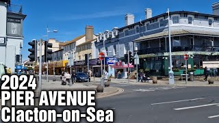 PIER AVENUE in Clactononsea 2024 [upl. by Arakal276]