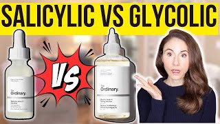 SALICYLIC ACID VS GLYCOLIC ACID  Which one should you use [upl. by Ivy429]