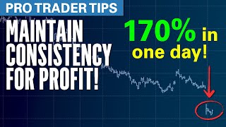 Pro Trader Tips Maintain Consistency to IDENTIFY Profitable Opportunies [upl. by Frank]