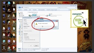 How To Remove Write Protection From SD Card  Windows 7 100 works [upl. by Hartzel]