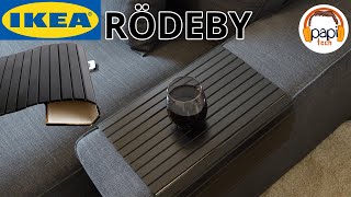 IKEA RODEBY Armrest Tray Review [upl. by Ardnac]