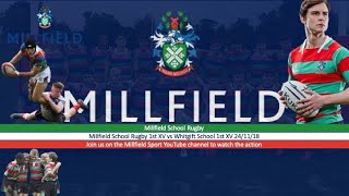 Millfield School Rugby 1st XV vs Whitgift School 1st XV 241118 [upl. by Arakal]