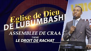 THEME LE DROIT DE RACHAT  Part 1 Dr Bonsaint MINARO [upl. by Alikat126]