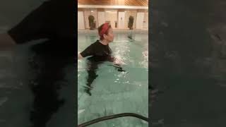 Julvattengympa med mysig Ai Chi vattenträning aquafitness [upl. by Zenda]