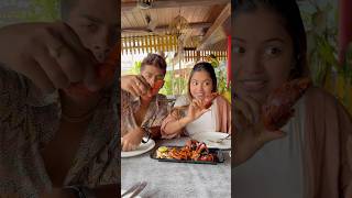 Goa Me Khaya Crabs 🦀🤮 ytshorts mukulsona funny sonadey comedy [upl. by Lierbag]