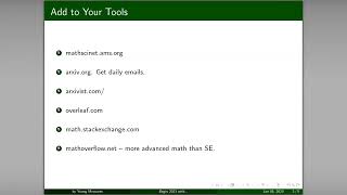 Tools for Young Mathematicians [upl. by Aland]