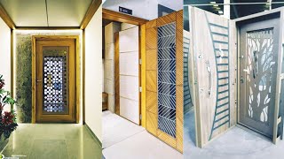 Safety Door Design For Flats  wooden Safety Door Design For Flats  Modern Main entrance Door Desgn [upl. by Lindsey869]