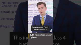 HMRC ‘Payments on account’ explained shorts hmrc paymentsonaccount [upl. by Binah]