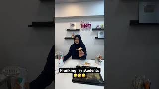 Prank at HKR baking academy  prank video 🤣🤣🤣 [upl. by Llednohs313]