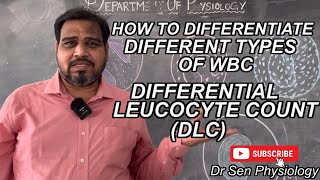 Differential Leucocyte CountDLCHow to differentiate different types of WBC [upl. by Noisla]