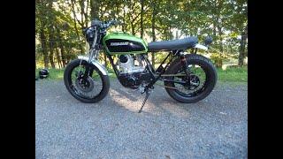 kawasaki kz200 brattracker z200 [upl. by Alleiram]