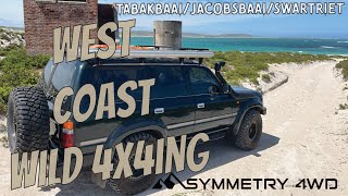 Wild West Coast 4x4ING TabakBaaiJacobsbaaiSwartriet  80 Series LandCruiser amp Jeep XJ Overlander [upl. by Donald136]