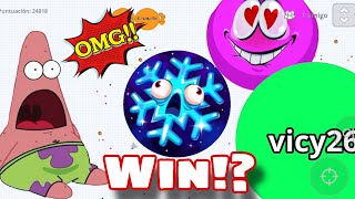 HOW TO DO TRICKS IN🎃 AGARIO MOBILE [upl. by Bari]