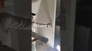 Rookie OR Pro Finishing Drywall 👀⁉️ drywall construction reels pressurewash asmrsounds share [upl. by Itsym157]