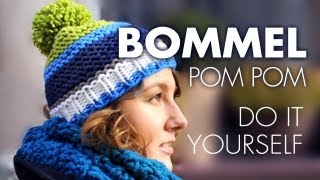 MützenBommel  PomPom selber machen [upl. by Akaya]