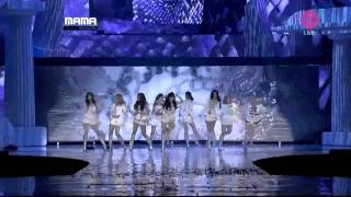 SNSD  The Boys2011 MAMA 頒獎典禮表演avi [upl. by Yelsa]