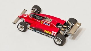 143 Ferrari 126 c2 Hand Built based on Tameo kit [upl. by Jaime]