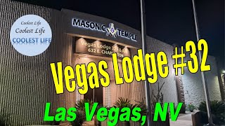 Masonic  Vegas Lodge 32  Las Vegas NV  WHAT a beautiful lodge Great fellowship [upl. by Rentsch]