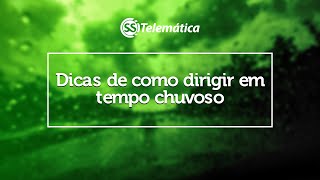 Dicas de Como Dirigir o Ônibus ou Caminhão na Chuva [upl. by Rind]