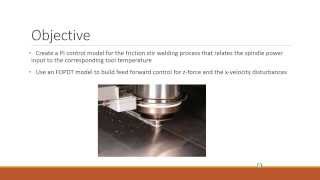 Friction Stir Welding Temperature Control in MATLAB [upl. by Atteloc]