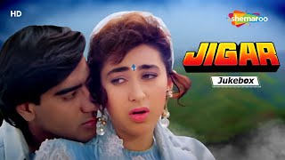 Jigar Movie Songs  Ajay Devgn  Karisma Kapoor  90s Hits [upl. by Lunt]