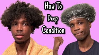 How To Deep Condition Afro Hair And Maximize Hair Growth [upl. by Ajna]