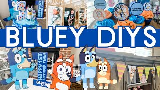 Bluey amp Bingo Inspired DIY Party Decor 💙Finns BlueyThemed Birthday Party  1 Year Update 🎉 [upl. by Okajima]